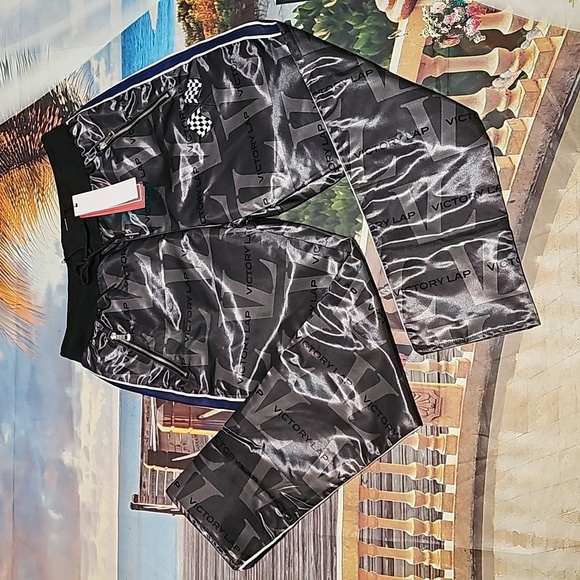 Victory‎ Lap Nipsey Hussle Satin Pants Size Large NWT - Picture 2 of 7